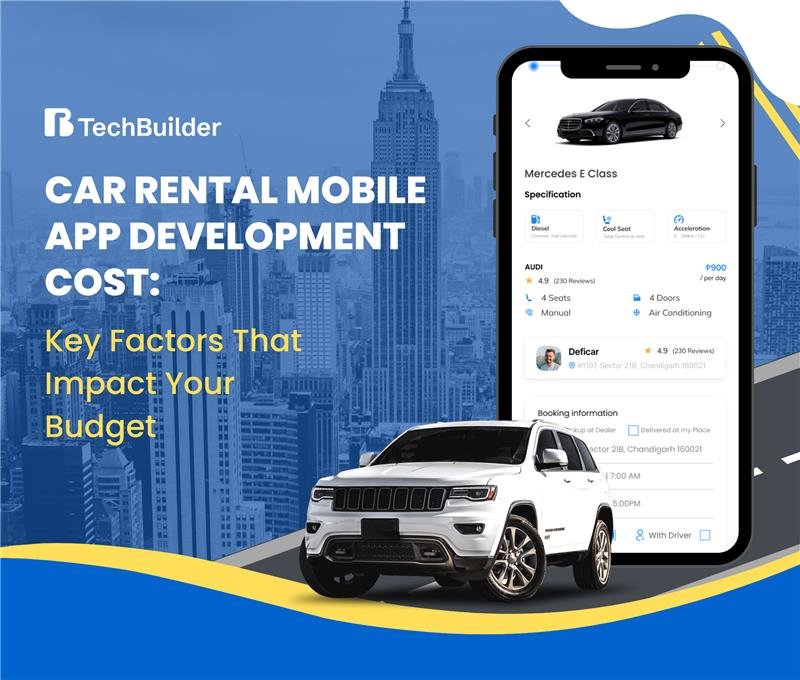 Car Rental Mobile App Development Cost