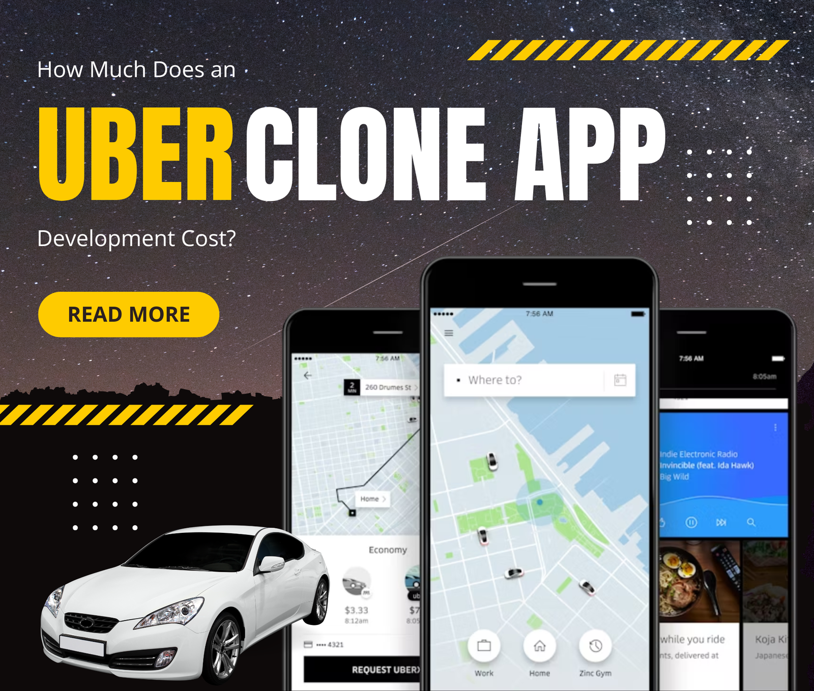 How Much Does an Uber Clone App Development Cost?