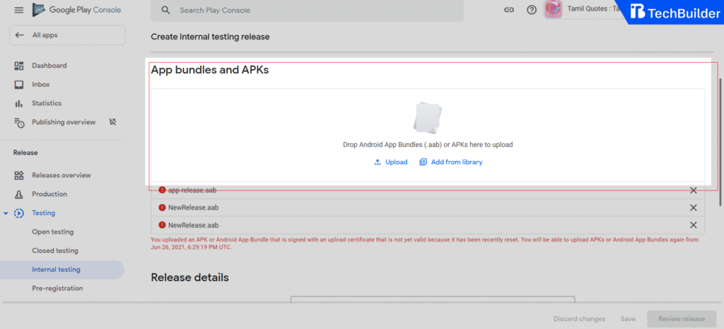 How To Upload An App To The Google Play Store