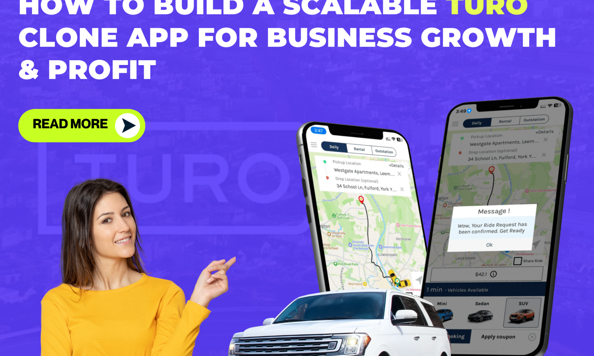 how to build turo clone app