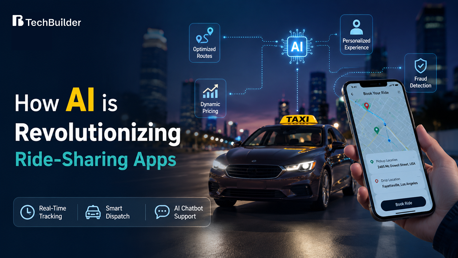 How AI is Revolutionizing Ride-Sharing Apps