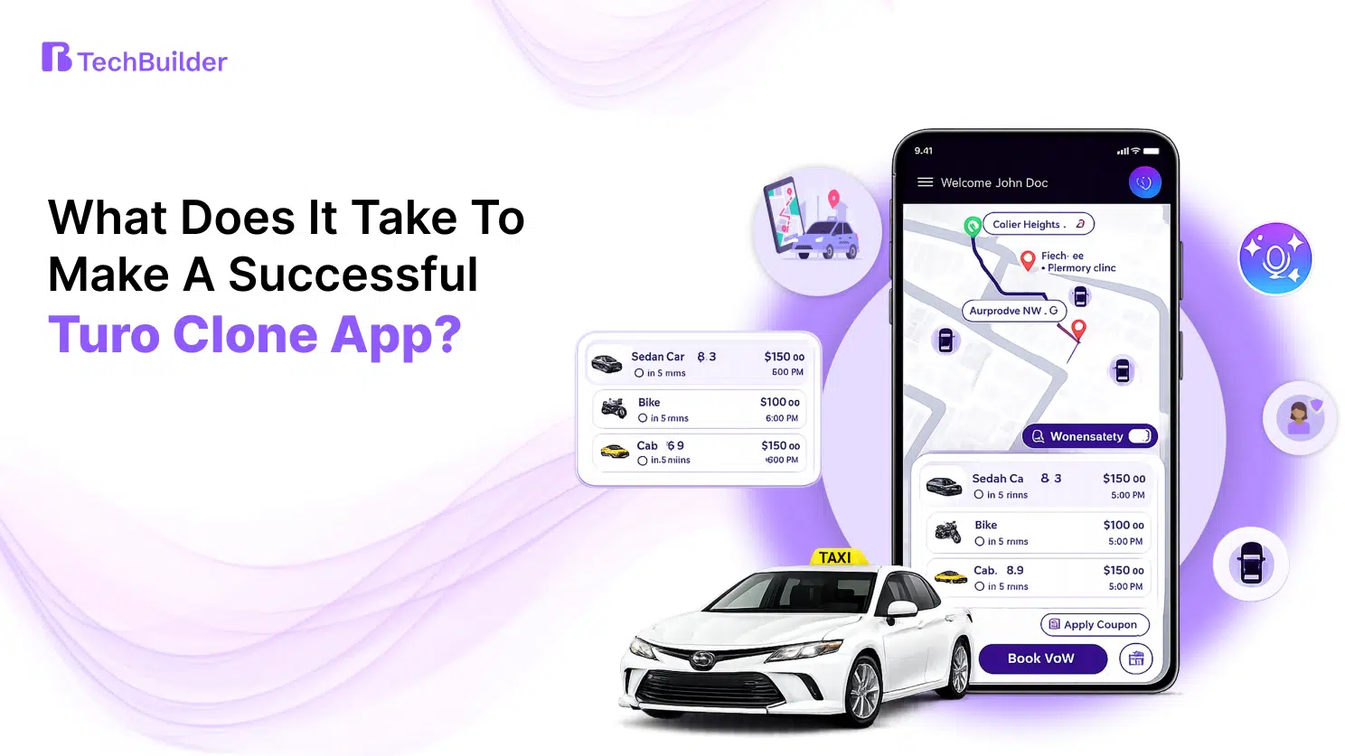 Make a Successful Turo Clone App