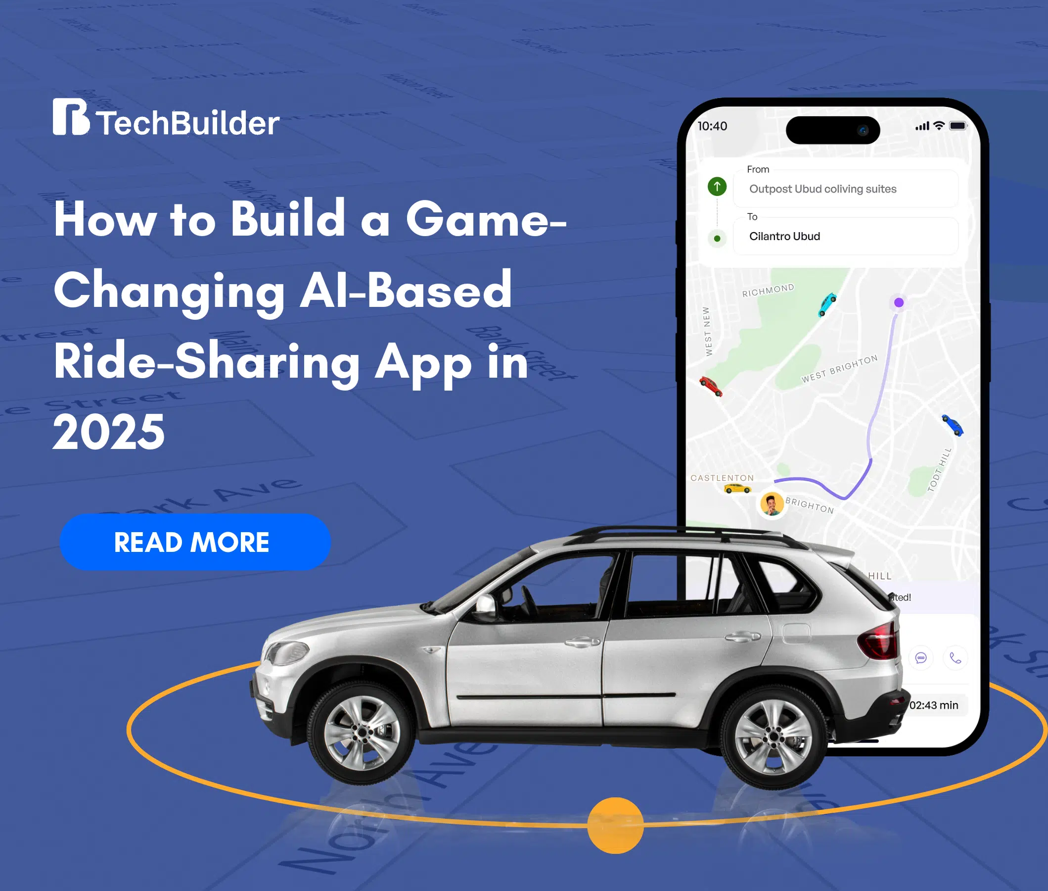 How to Build a Game-Changing AI-Based Ride-Sharing App in 2025