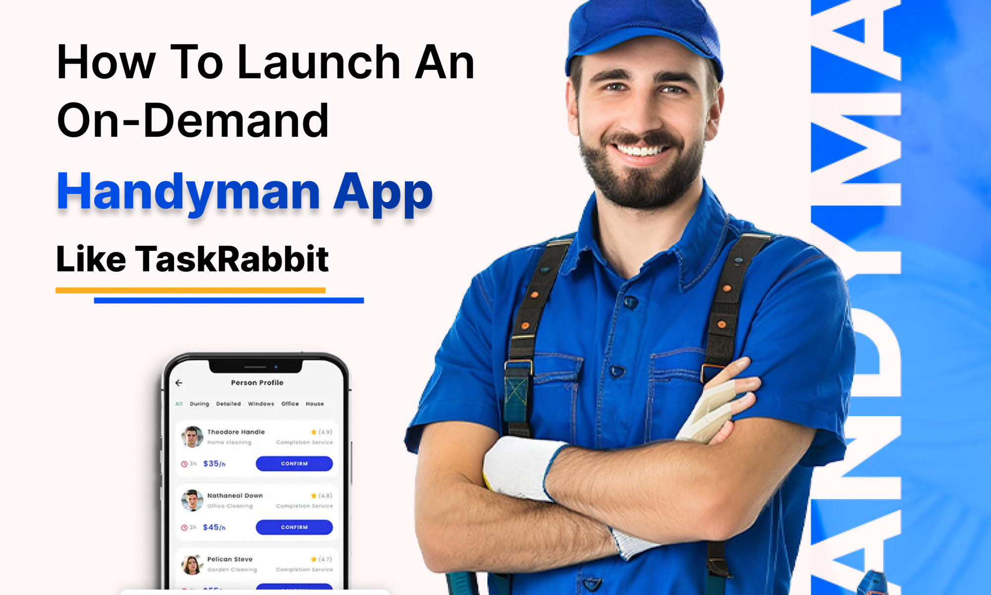 on-demand handyman app development