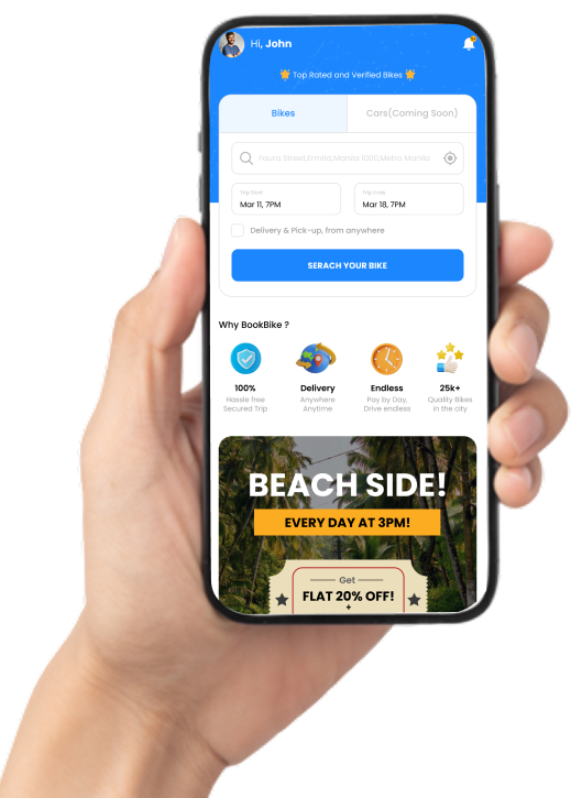 Patient Management Home screen