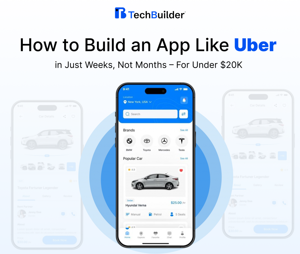 How to Build an App Like Uber in Just Weeks, Not Months - For Under $20K