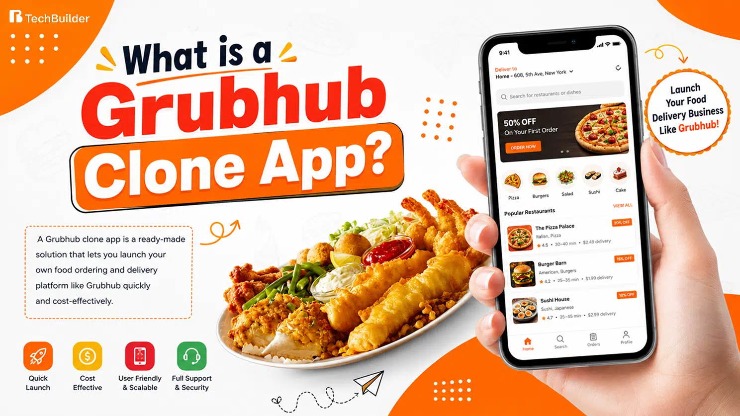 Grubhub Clone App
