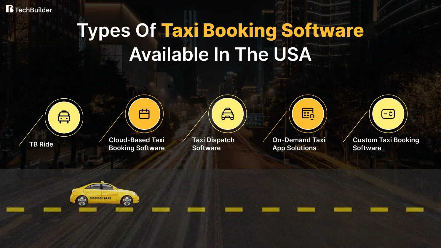 Taxi Booking Software Types