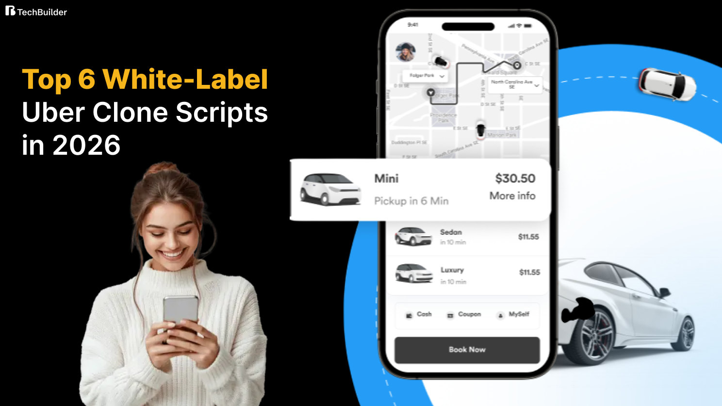 Top 6 Uber Clone Scripts