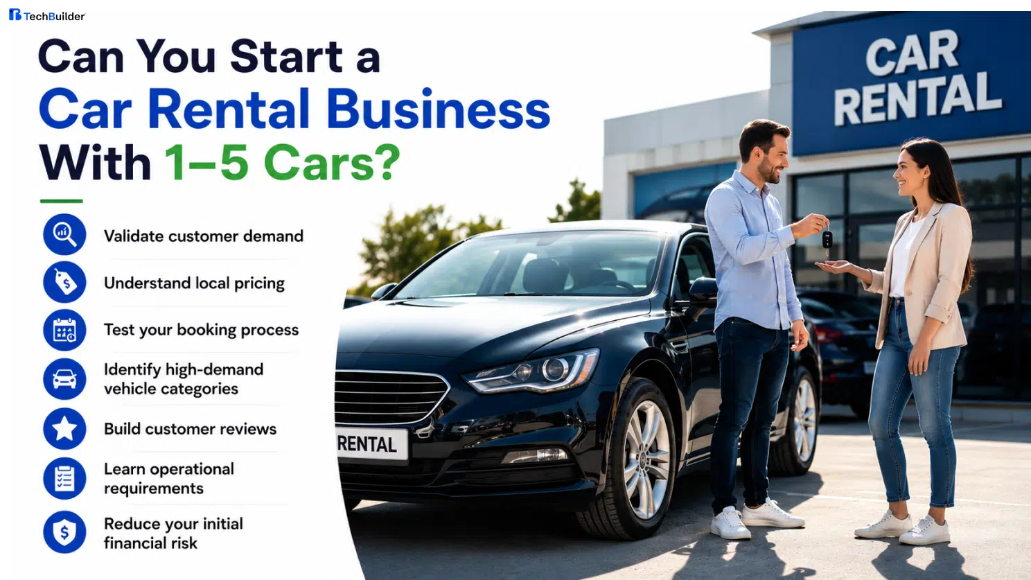 Start a Car Rental Business With 1–5 Cars